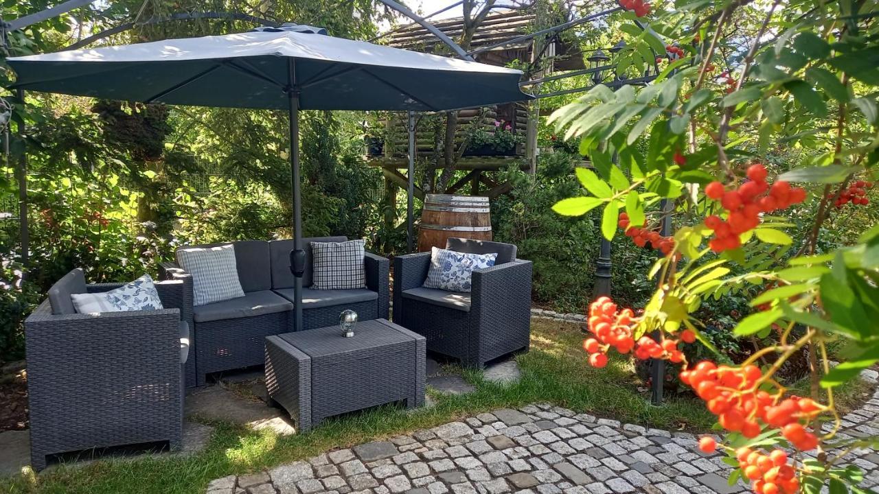 Apartment Haus Merlin Am Boeckelsberg 바이마르 외부 사진